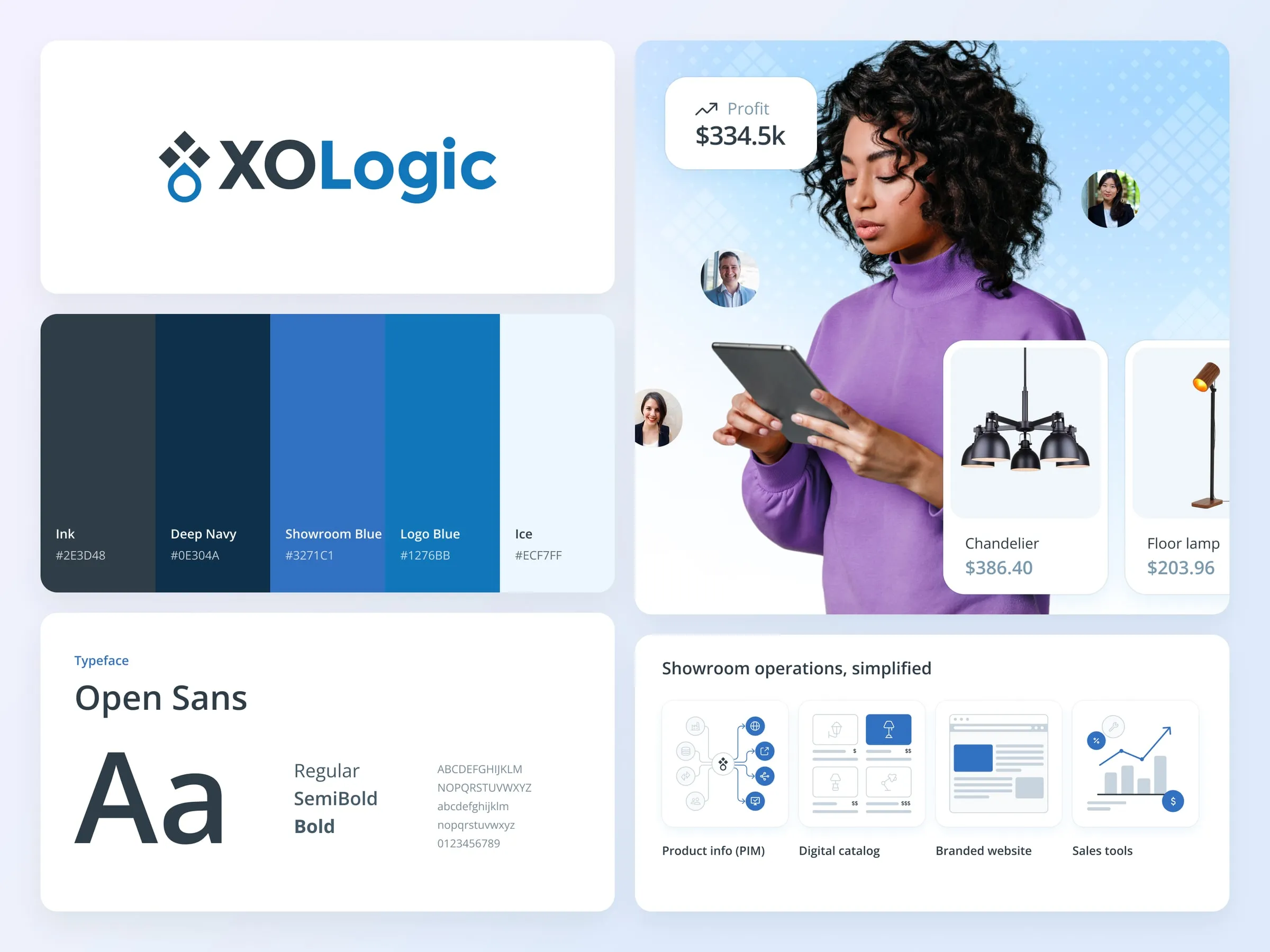 XOLogic brand details, logo, type and colors