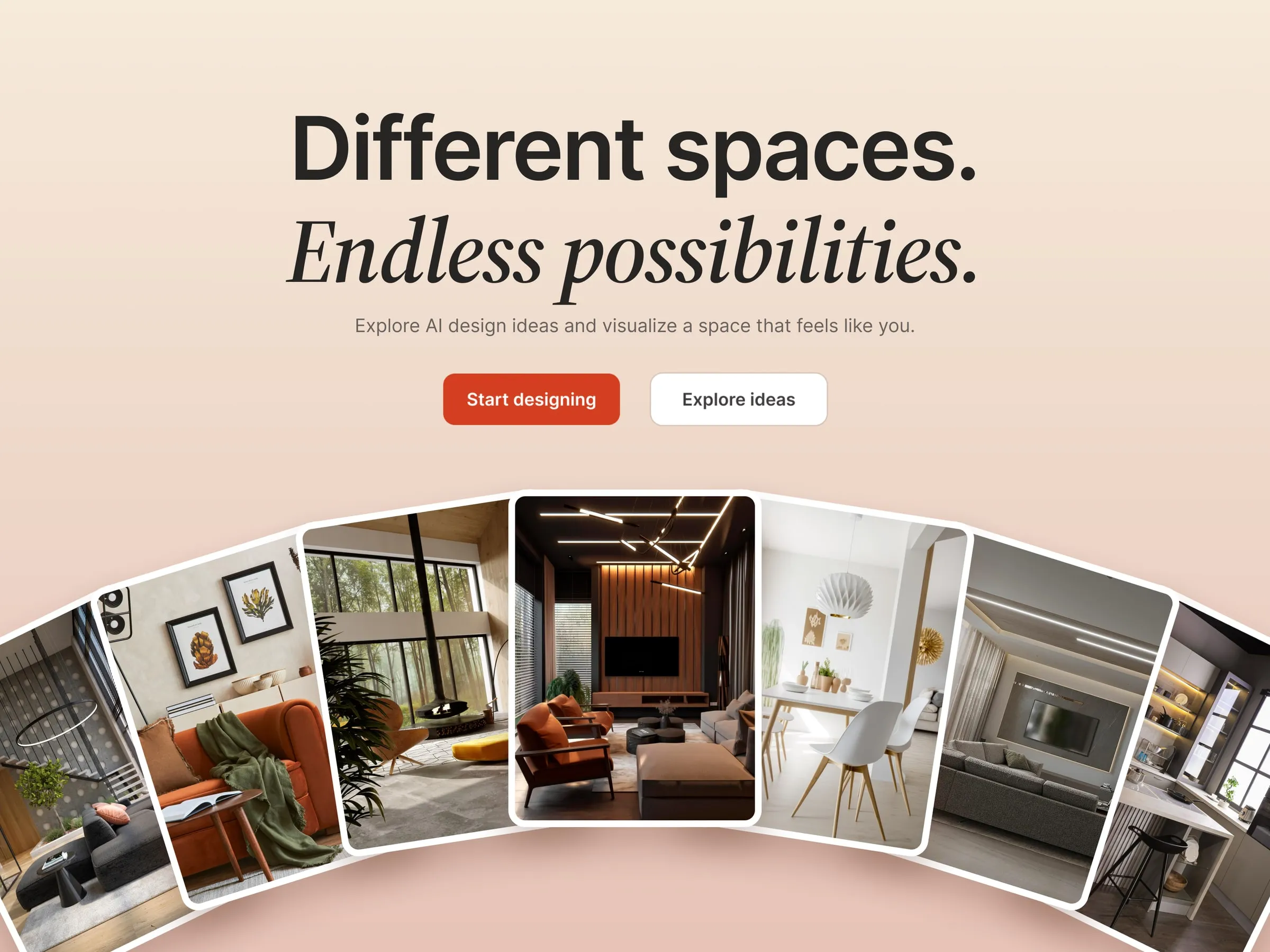 Amaya creative artwork with editorial interiors